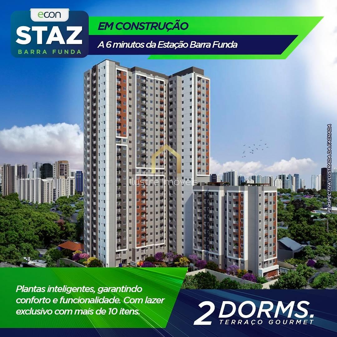 Apartamento à venda com 2 quartos, 37,42m² - Barra Funda,São Paulo